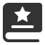 Book with Star Icon, administrative,book,star
