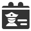 Police Duty Icon, assignment,duty,police