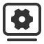 Settings on Gear Icon, backend,management,settings