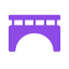 Medium Bridge Icon, medium bridge,traffic