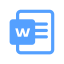 Word File Icon, file,word