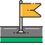 Arrived Destination Flag Icon, destination,flag,arrived