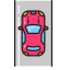 Driving Car (Red) Icon, driving,car,red