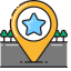 Favorite Destination Marker Icon, destination,favorite,marker