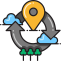 Location Refresh Icon, location,marker,refresh