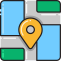 Point of Interest (Buildings) Icon, buildings,marker,point of interest