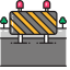 Road Obstruction Icon, obstruction,road,signs