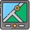 Route Map with Marker Icon, map,marker,route
