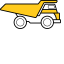 Dump Truck 2 Icon, dump truck,truck,transportation