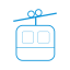 Cable Car Icon, cable car,mountain
