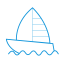 Sailboat Icon, sailboat,sailing