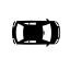 Sedan Car (Simplified Top - view) Icon, car,sedan
