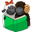 Reading The Book Icon, Reading The Book,Aries,Animal
