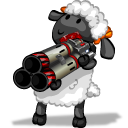 UT player Rocket Launcher Icon, UT player Rocket Launcher,Aries,Animal