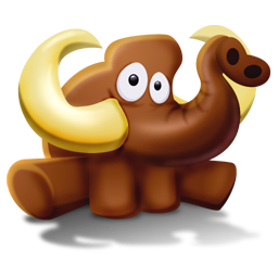 Mammoth Seated Icon, Mammoth Seated,Mammoth,Animal