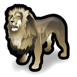 Lion Icon, Lion,Stroke Animals,Animal