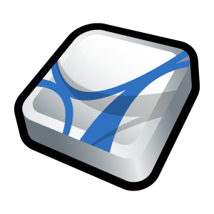 Adobe Acrobat Standard Icon, Adobe Acrobat Standard,3D Cartoon Icons Pack II,Application,System