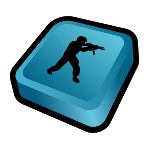 Counter Strike Deleted Scenes Icon, Counter Strike Deleted Scenes,3D Cartoon Icons Pack II,Application,System