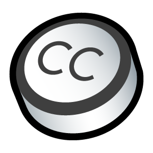 Creative Commons Icon, Creative Commons,3D Cartoon Icons Pack II,Application,System