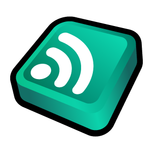 Newsfeed Atom Icon, Newsfeed Atom,3D Cartoon Icons Pack II,Application,System
