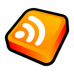 Newsfeed RSS Icon, Newsfeed RSS,3D Cartoon Icons Pack II,Application,System