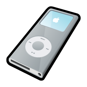 iPod Nano Silver Icon, iPod Nano Silver,3D Cartoon Icons Pack II,Application,System