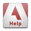 Help App Icon Icon, Help App Icon,Adobe CS 3 Icons Replacement,Application,http://the-ace.deviantart.com/art/Adobe-CS-3-Icons-Replacement-53728408