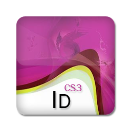 Adobe InDesign CS3 Icon, Adobe InDesign CS3,Adobe CS3,Application,