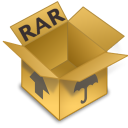 Comprimidos RAR Icon, Comprimidos RAR,Aero Vista,Application