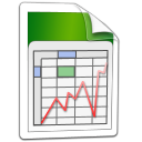 Spreadsheet2 Icon, Spreadsheet2,Aero Vista,Application