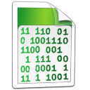 System Binary Icon, System Binary,Aero Vista,Application