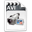 Video AVI Icon, Video AVI,Aero Vista,Application