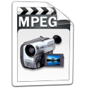 Video MPEG Icon, Video MPEG,Aero Vista,Application
