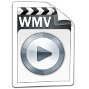 Video WMV Icon, Video WMV,Aero Vista,Application