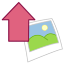 flickr uploader Icon, flickr uploader,Application Icon Set III,Application,http://ki77y.deviantart.com/art/Application-Icon-Set-III-69211133
