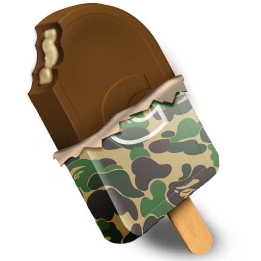 Camobarpop 512b Icon, Camobarpop 512b,Bape x Candy bar,Application,http://illmaticv60p.deviantart.com/art/Bape-x-Candy-bar-91902507