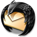 Black Thunderbird Icon, Black Thunderbird,Black & Blue 1,Application