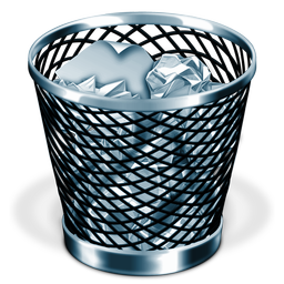 Full Trash Icon, Full Trash,BlueMint apps,Application,http://thekingdolphin.deviantart.com/art/BlueMint-apps-77860036