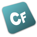 ColdFusion 128x128 Icon, ColdFusion 128x128,Comic Adobe CS3,Application,
