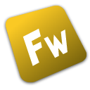 Fireworks 128x128 Icon, Fireworks 128x128,Comic Adobe CS3,Application,