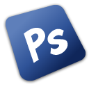 Photoshop 128x128 Icon, Photoshop 128x128,Comic Adobe CS3,Application,