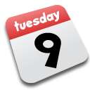 cal 128x128 Icon, cal 128x128,Comic iPhone 2,Application,