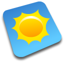 weather 128x128 Icon, weather 128x128,Comic iPhone 2,Application,