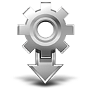 download manager Icon, download manager,Crystal Project Application,Application,