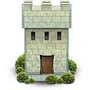 fortress Icon, fortress,Crystal Project Application,Application,