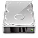 harddrive Icon, harddrive,Crystal Project Application,Application,
