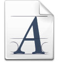 kcmfontinst Icon, kcmfontinst,Crystal Project Application,Application,