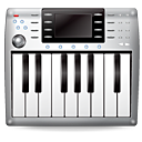 kcmmidi Icon, kcmmidi,Crystal Project Application,Application,