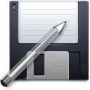 kfloppy Icon, kfloppy,Crystal Project Application,Application,