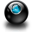 magic8ball Icon, magic8ball,Crystal Project Application,Application,